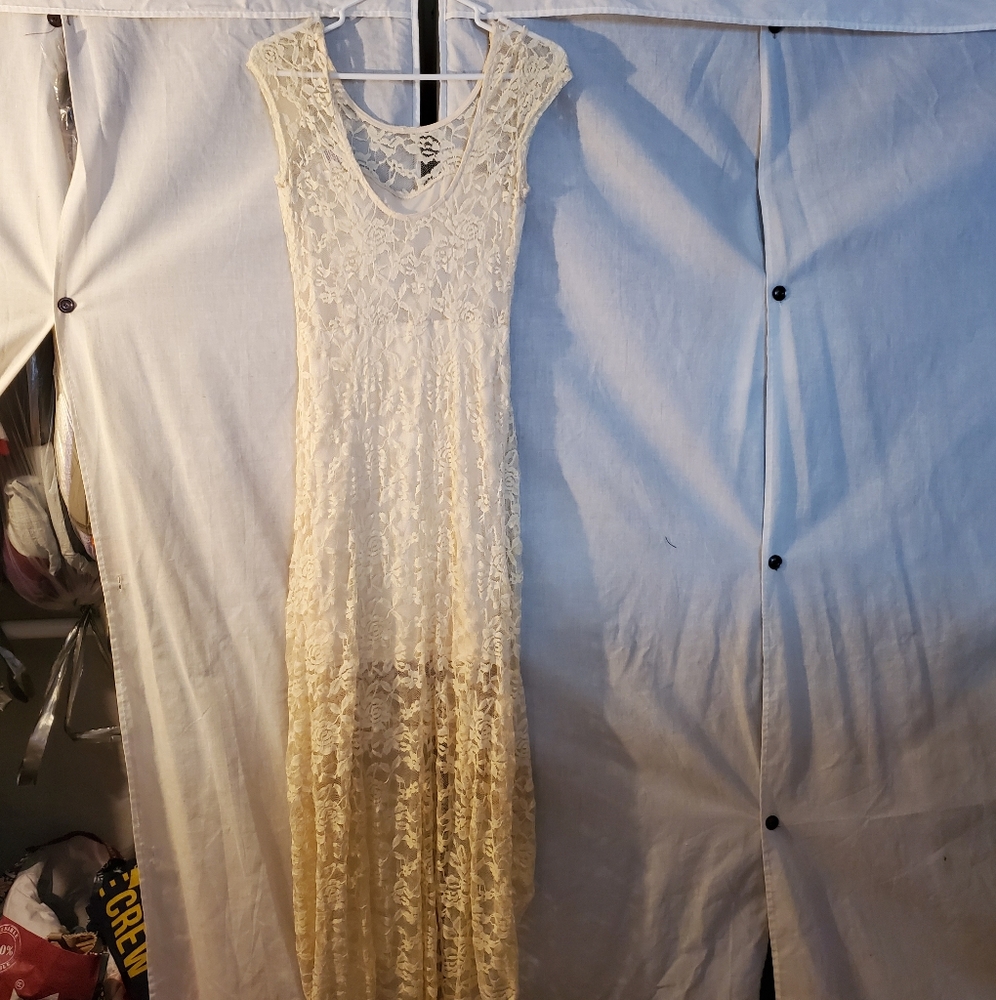 Hi-Low Lace Dress!